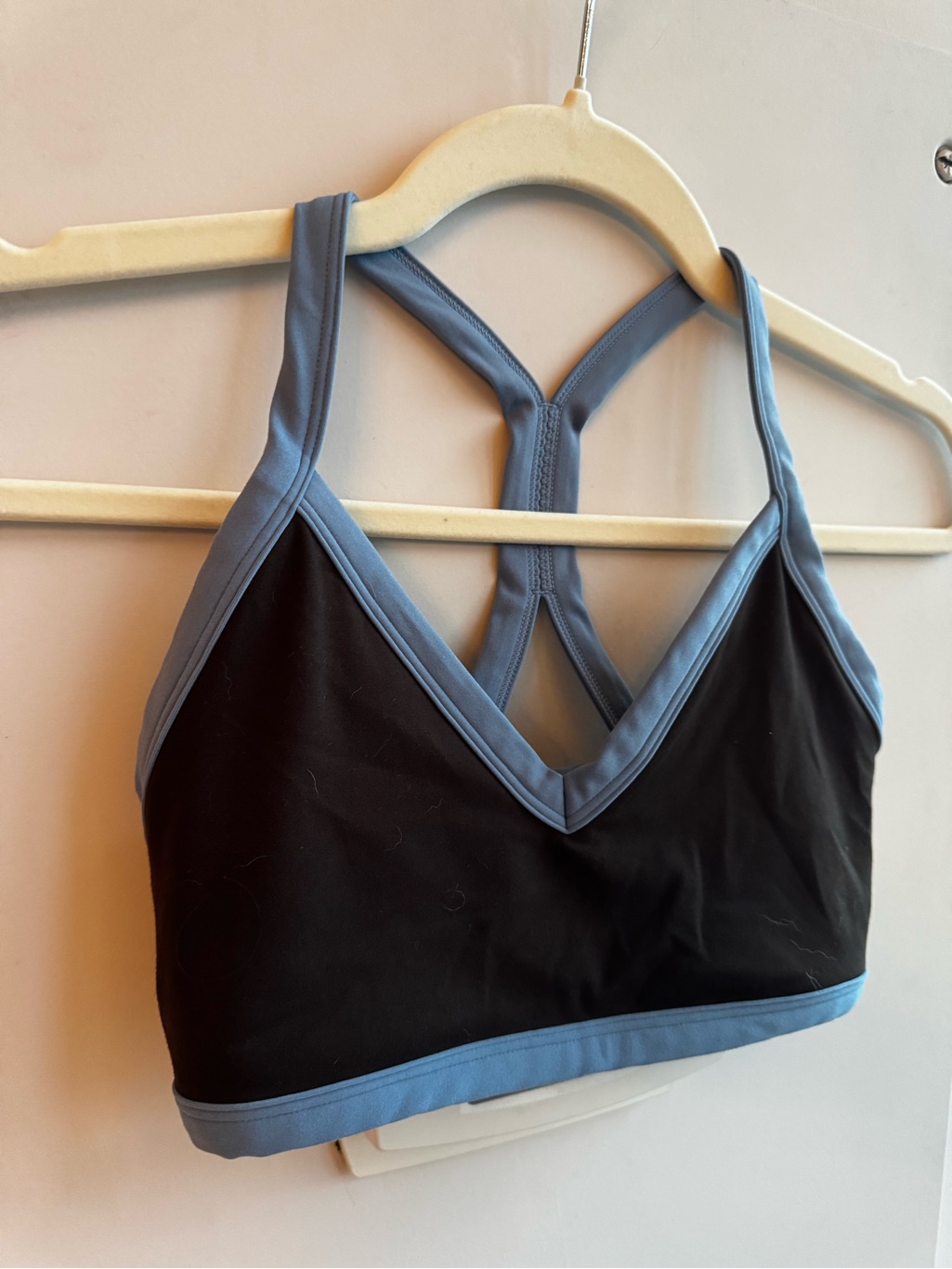 Form By Sami Clarke Contrast Trim Sports Bra Brown S — image 3 of 6